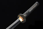 Japanese Nodachi Samurai Sword Katana T10 Steel Clay Tempered Hamon Blade #3075