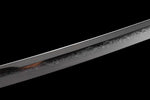 Handmade Orange Ray Skin Japanese Samurai Real TOP Japanese Choji Hamon Katana