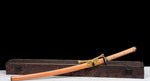 Handmade Orange Ray Skin Japanese Samurai Real TOP Japanese Choji Hamon Katana