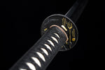 Japanese Nodachi Samurai Sword Katana T10 Steel Clay Tempered Hamon Blade #3075