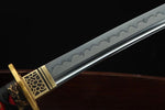 Clay Tempered T10 Steel Wakizashi Real Hamon Razor Sharp Samurai Sword Red Black