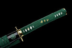 Katana en acier 1095 Green Sakura